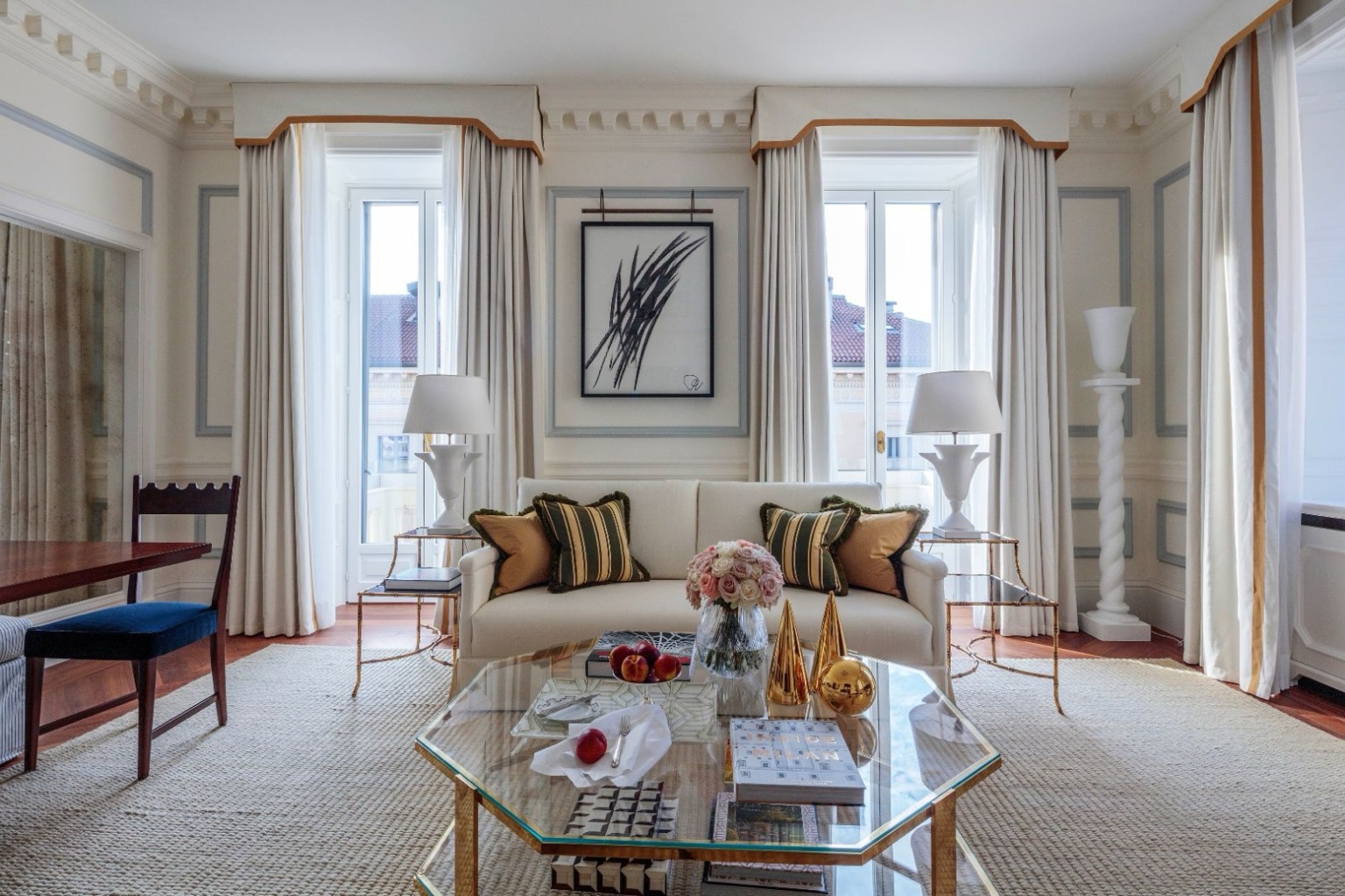 Rocco Forte House suite lounge