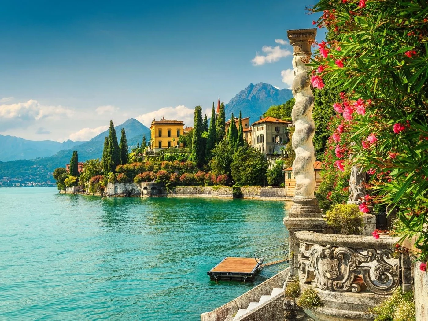Bellagio waterfront on Lake Como