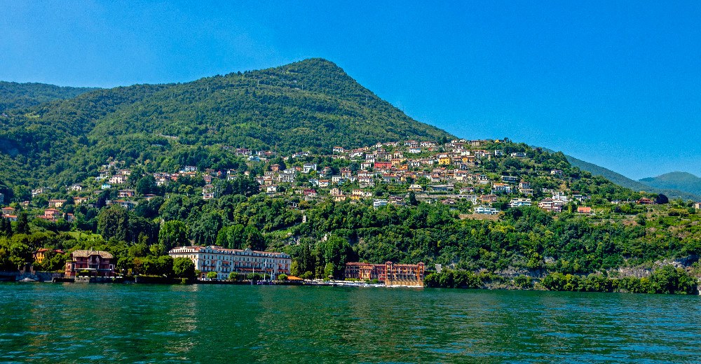 Cernobbio hillside on Lake Como