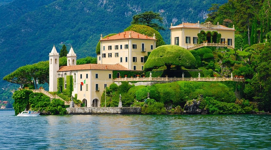 Villa del Balbianello on Lake Como
