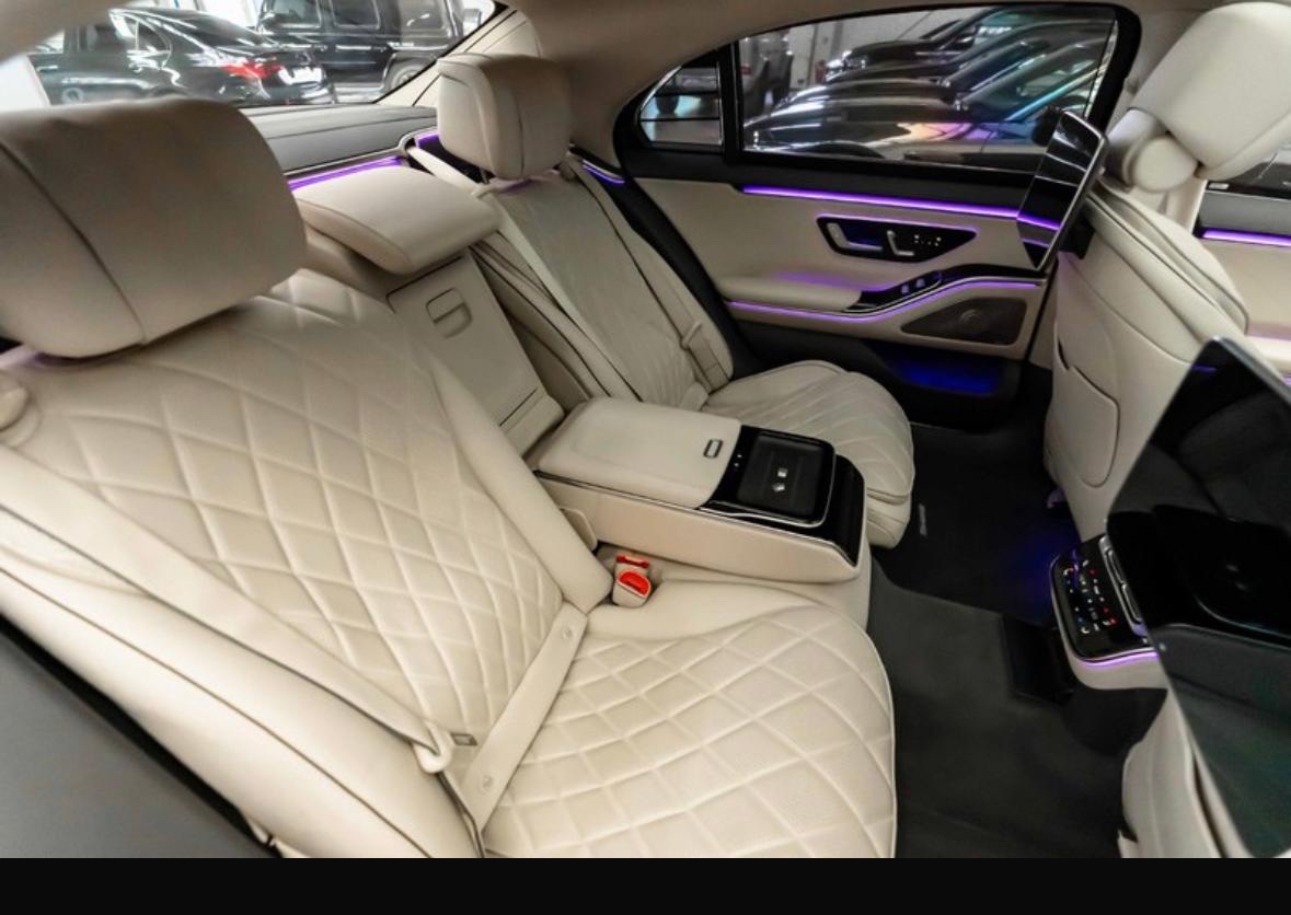 Mercedes S-Class Lux rear interior