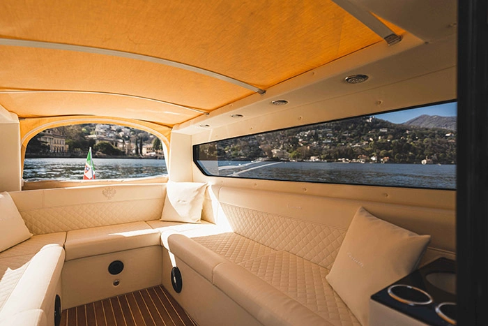 Kobe boat passenger cabin